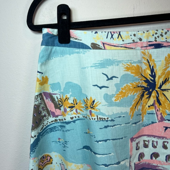 Boden Multicolor A-Line Skirt - Picture 8 of 12